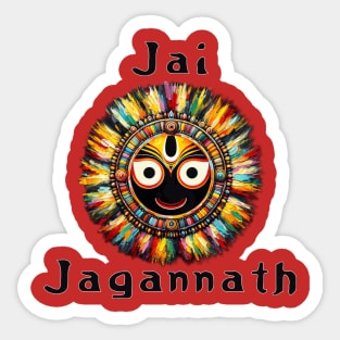 Jai Jagannath Sticker